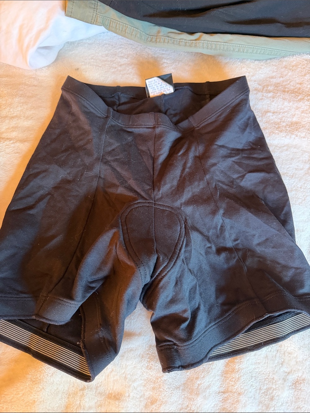 Black Women’s Bike Shorts - Padded Cycling Liner